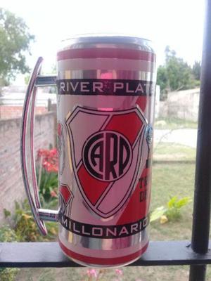 Vaso Tipo Chopp River Plate mas llavero (SIN USO)
