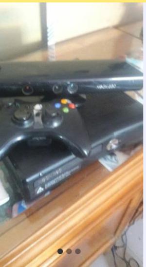 Xbox 360 con kinet, juegos y comando