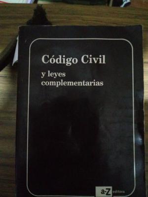 libro codigo civil y leyes complementarias