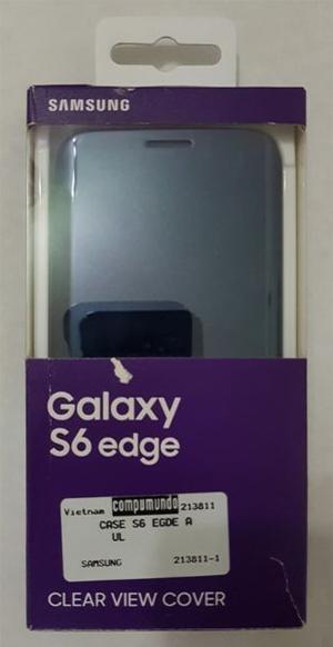 Funda Galaxy S6 Edge Clear View Cover
