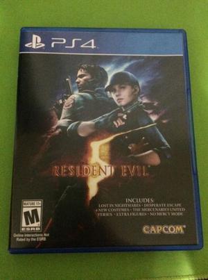 Resident Evil 5 Ps4