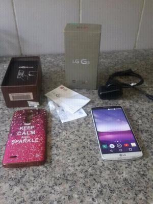 Vendo LG G3 White 4G impecable nuevo en caja con cargador y