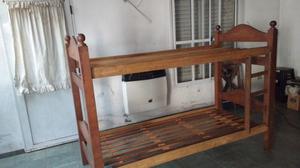 Cama cucheta algarrobo