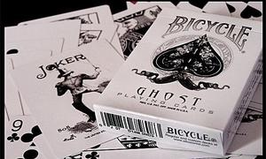 Cartas Bicycle Ghost Blancas