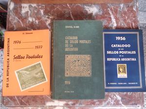 Catalogos de Sellos Postales Argentinos.