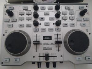 Controladora mixer dee jay Dj console Hercules mk4 con soft