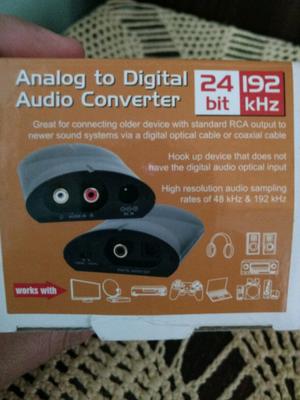Converter audio digital