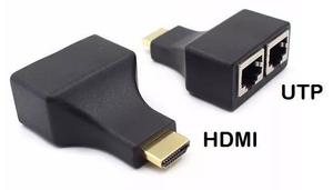 Extensor Hdmi Por Cable Utp C.5 Y 6 Hasta 30 Mts