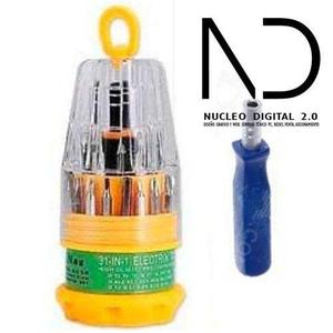 Kit Destornillador 30 Puntas Celulares Torx Imantados