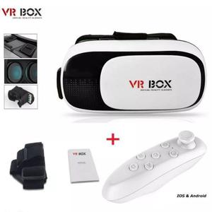Lentes De Realidad Virtual Vr Box 3d + Joystick Bluetooth