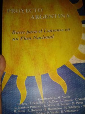 Libro Proyecto Argentina Impecable !!