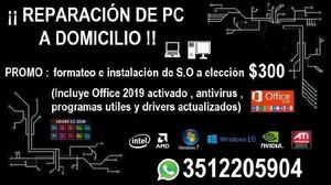 MANTENIMIENTO DE PC, NET, NOTEBOOKS Y ALL IN ONE