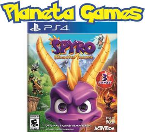 Spyro Reignited Trilogy Playstation Ps4 Fisicos Caja Cerrada