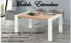 Vendo mesa de diseño moderno