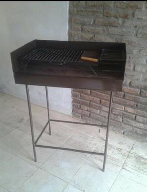 Asador portátil con parrilla