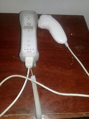 Control wii mote + nunchuck