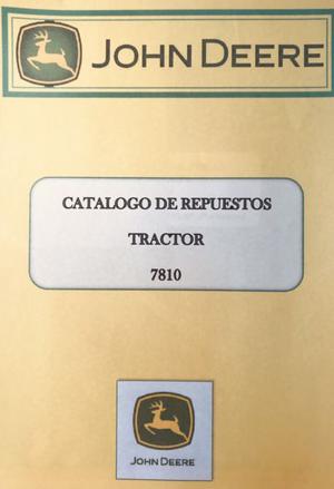 Manual de repuestos tractor John Deere 