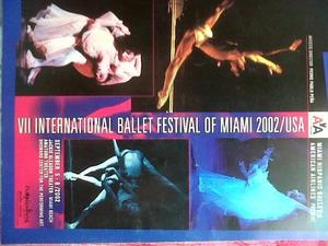 Programa VII Internacional Ballet Festival of Miami