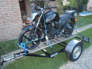 trailer para moto - 1 2 o 3 unidades - todos tecnotrailer