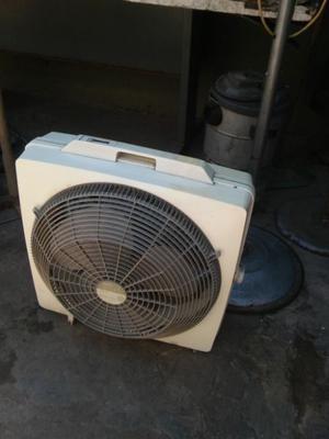 2 turbo ventilador grandes andando