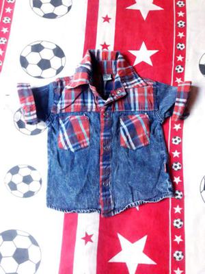 Camisas de jeans bebe