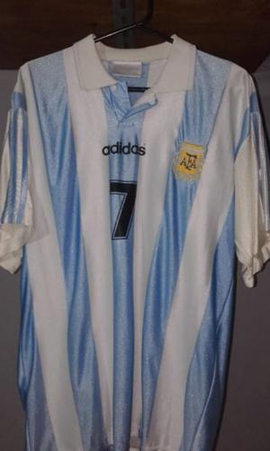Camiseta Selección Argentina Caniggia