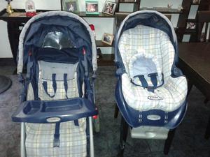 Cochecito Graco para bebé, con huevito y base para auto