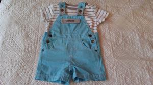 Conjunto Calvin Klein talle 3 a 6 meses