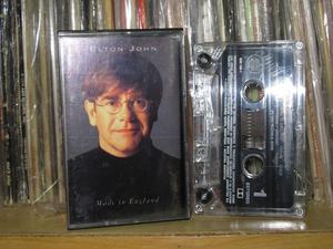 Elton John ‎- Made In England - Cassette ARG