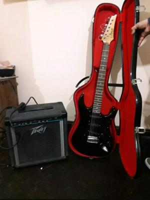 Guitarra Electrica Silver Cadet Z by Ibanez + Amplificador