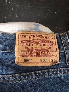 Jeans Levi 560 W32 L34