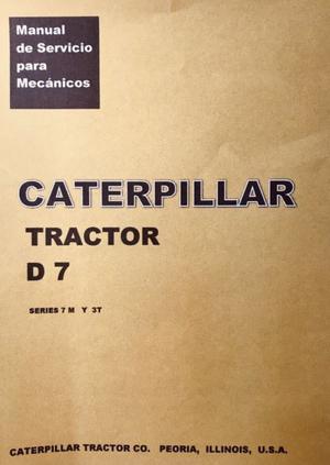 Manual de taller topadora Caterpillar D7