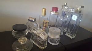 Perfumes Importados Frascos Vacíos (usados) Lote x 12