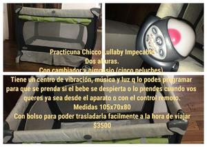 Practicuna Chicco Lullaby Impecable $ (Acepto Tarjetas