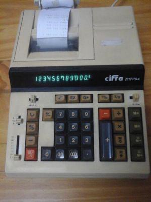 calculadora -ticketeadora cifra modelo 2117 pda