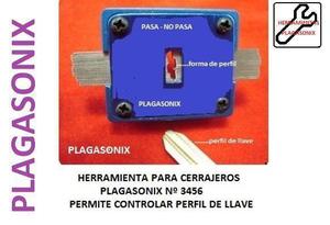 herramienta para cerrajeros calibre llaves