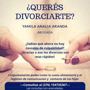 Abogado - Divorcio - Posadas Misiones