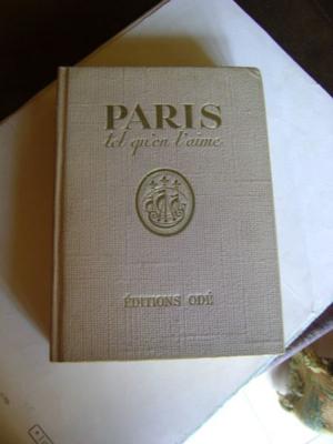 Antiguo Libro Paris Tal Cual Lo Amo  Serie 9.8