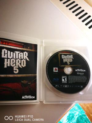 Guitar hero 5 ps3