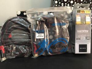 Lote de 3 Cables HDMI - Diferentes Medidas