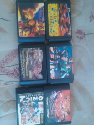 Lote de Cartuchos de sega