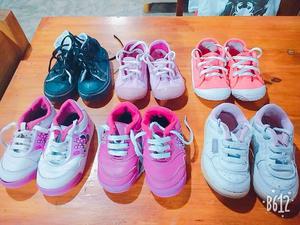 Lote de zapatillas de nena 6 pares!!! Talle 23 y 24