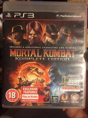 Mortal Kombat Complete Edition