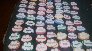 NUBES PERSONALIZADAS PARA JARDIN