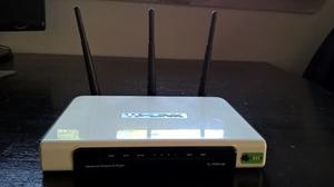 Router Tp-link Wr941nd Wifi N 300 Mbps 3 Ant. 4 Puertos