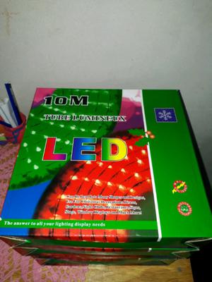 Tubo luces led navideñas nuevo en caja