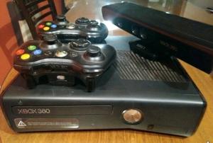Xbox 360 con kinect y 2 joystick