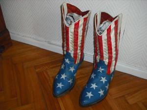 botas de rodeo americanas Nº 44