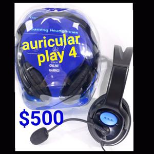 "Auriculares de play 4"