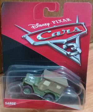 Cars 3 Rayo Mcqueen y Sargento